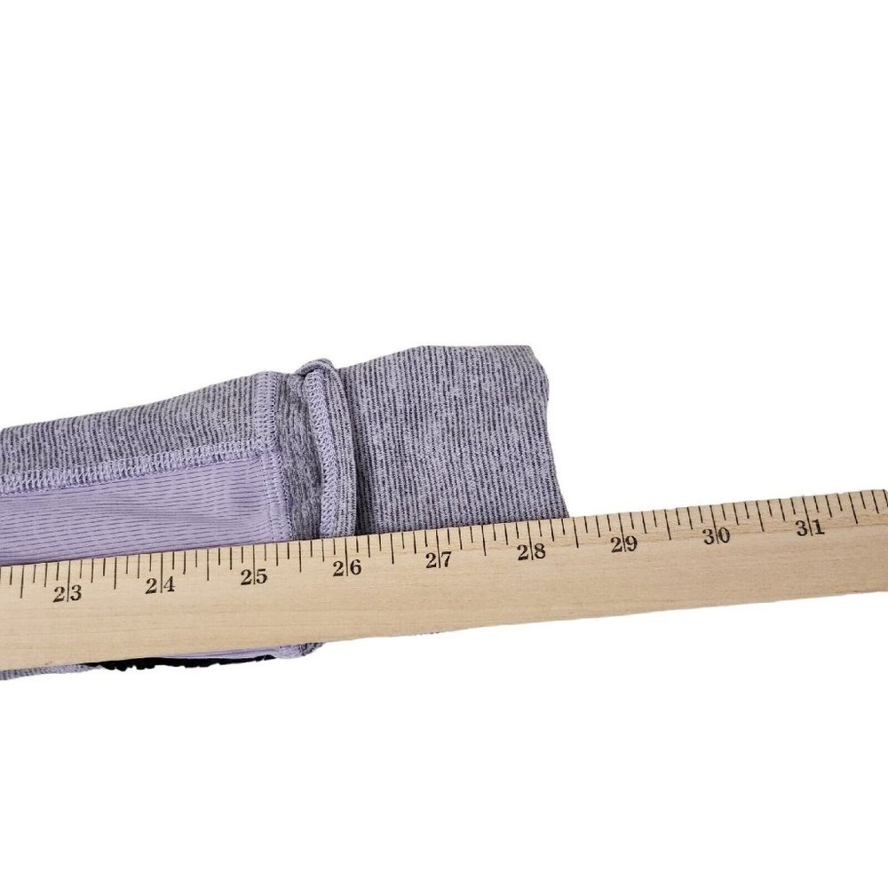 Lululemon Sweater 8 Womens Run Full Tilt Pullover 1/4 Zip Lavendar Heathered Gym - Picture 15 of 15